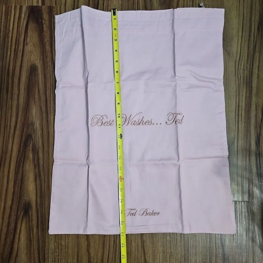 Ted Baker set Of three ALL SOR TED Laundry Bags New Pink Gray